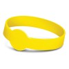 Maxi Silicone Bands - Embossed yellow